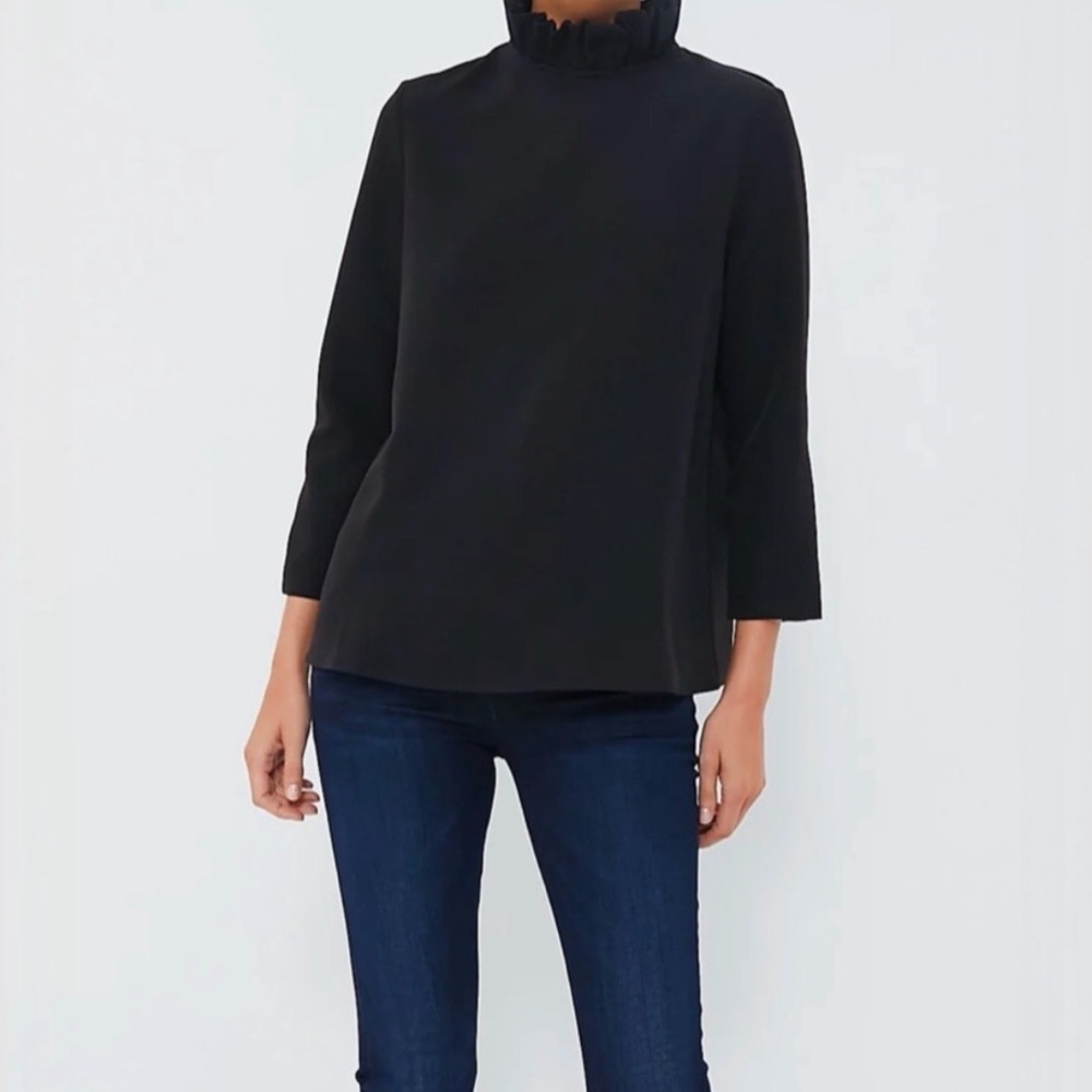 Tuckernuck Black Faye Blouse - Sz L